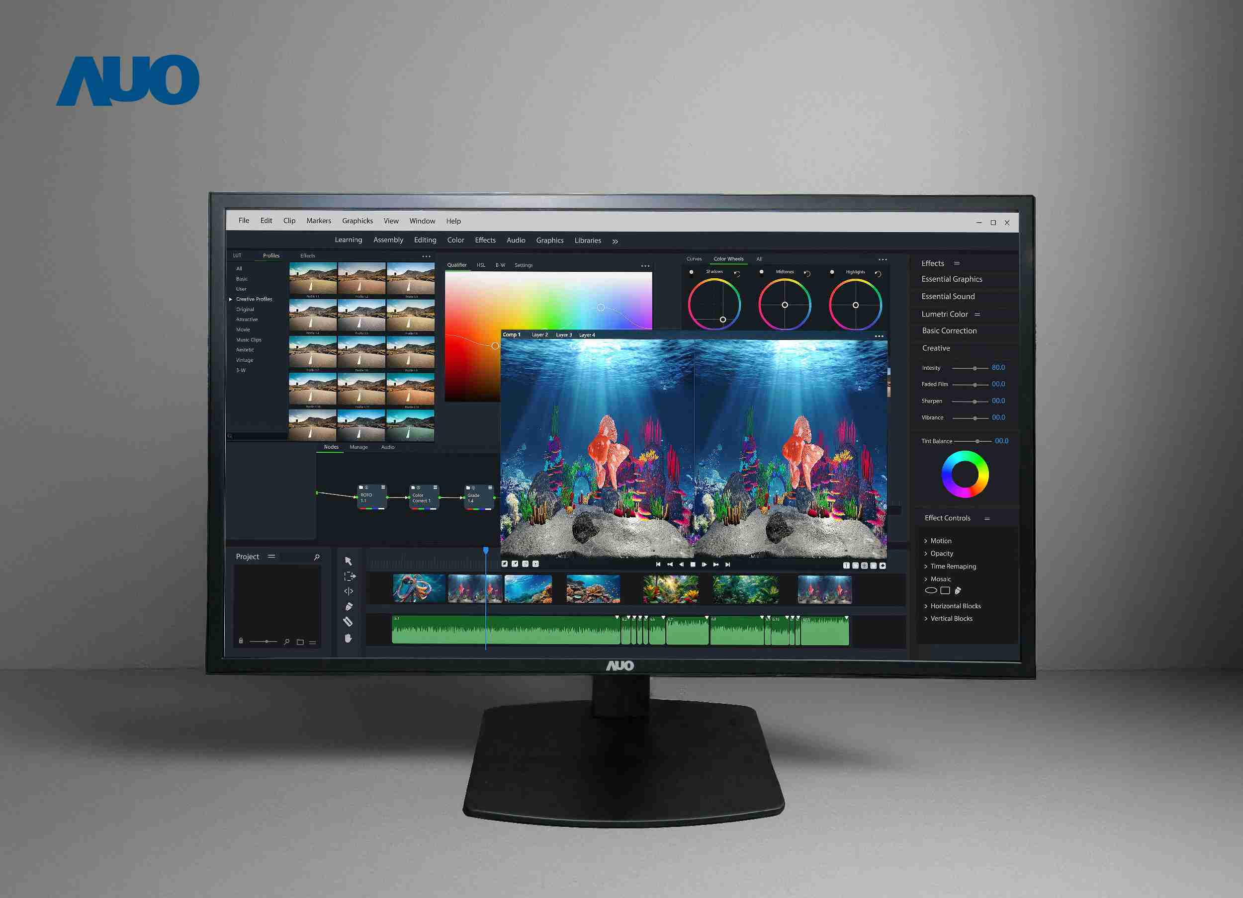 口袋牛店开发32吋2D/3D专业桌上型显示器，，，，拥有8K4K超高分辨率，，并以低串扰算法优化3D显示效果，，，，搭载自动眼球追踪功能，，能实时调整3D图像，，，，进行实时2D与3D无缝共存窗口，，，提供图像设计工作者突破二维接口的崭新工作氛围与效率