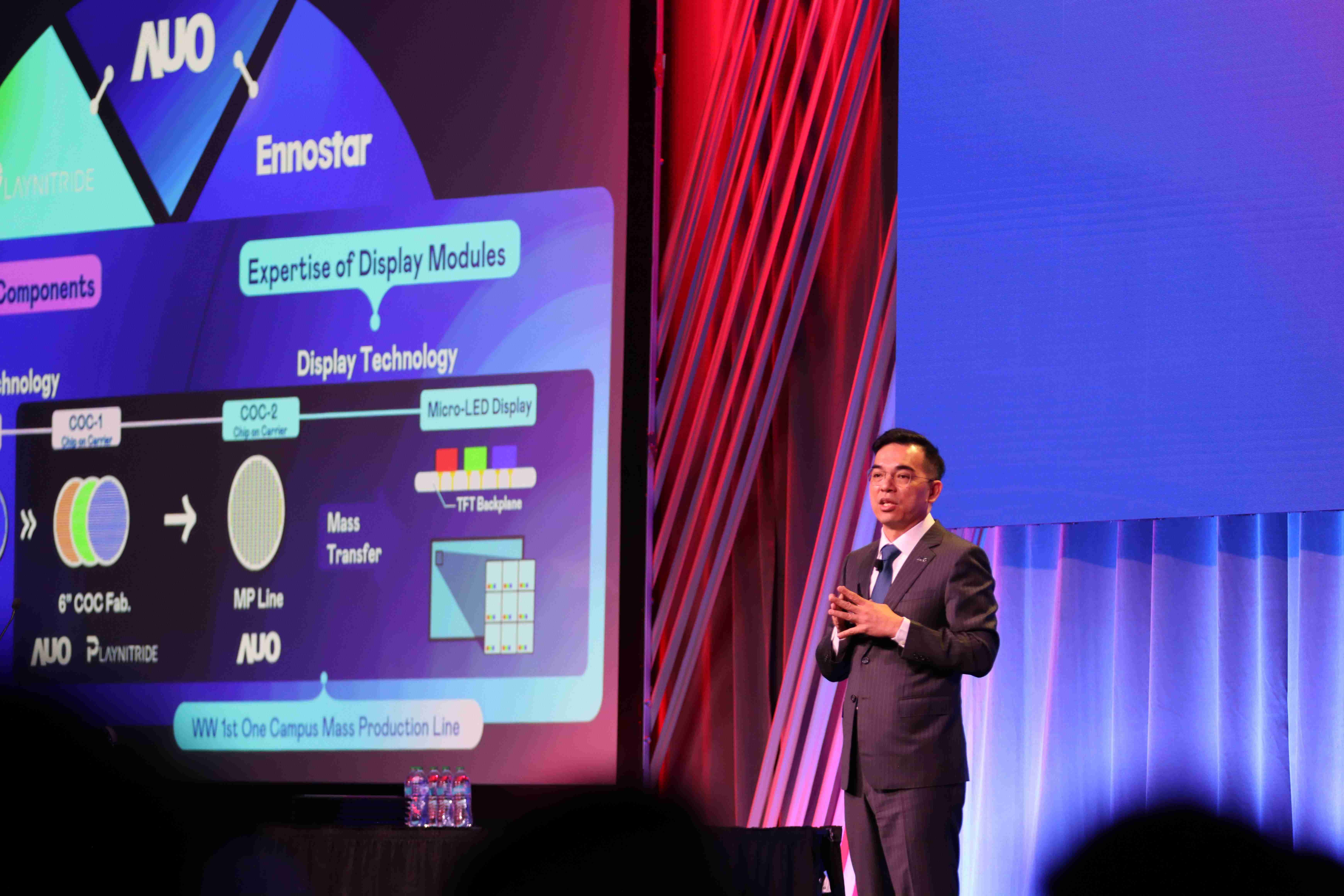 2025 SID显示周登场，，口袋牛店光电执行长暨总经理柯富仁博士以〝Redefining Displays: Inspiring New Possibilities〞发表主题演说，，带领口袋牛店以智能显示解决方案先驱，，，透过AI赋能，，，重塑显示的视觉创新体验